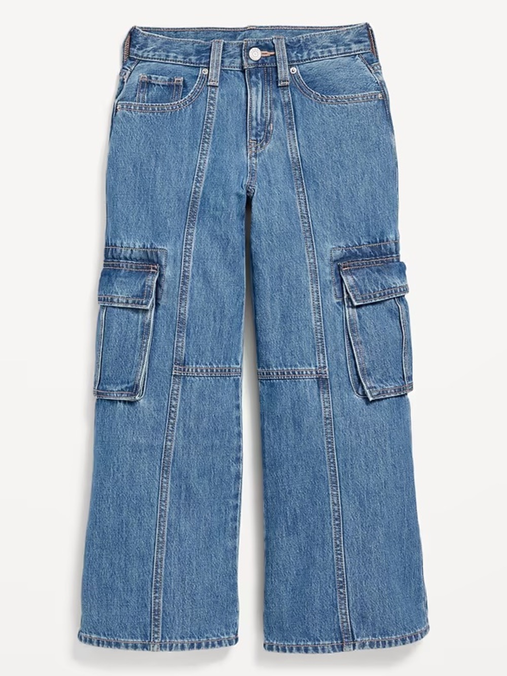 Old Navy  Super Baggy Cargo Jeans for Girls